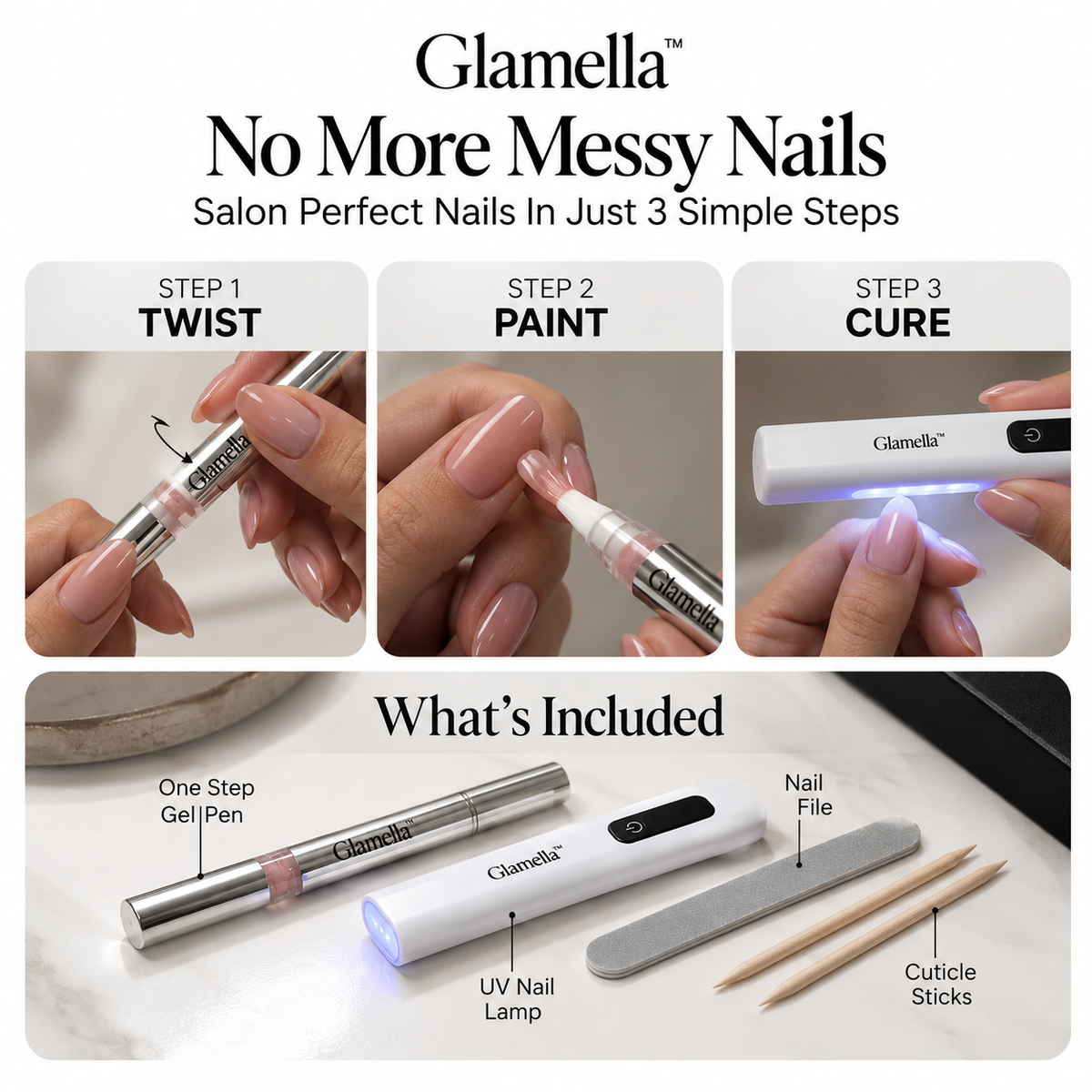 Glamella  Pocket Salon Set